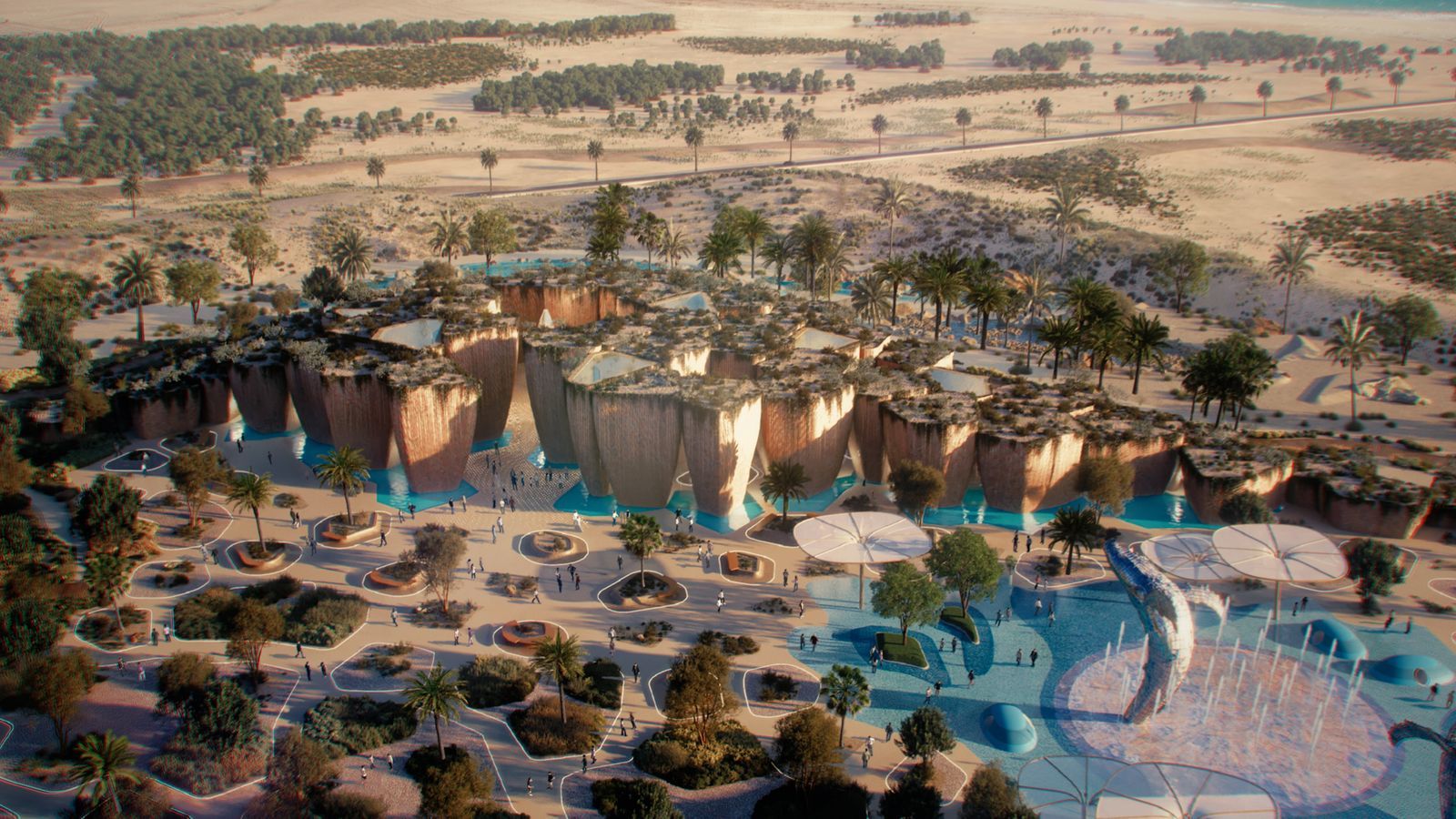 Курортная зона Джебель-Али